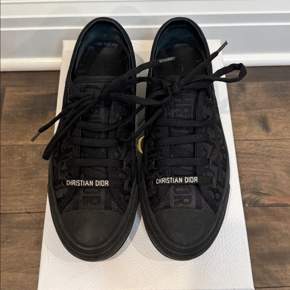 Christian Dior Walk'n'Dior Black Sneakers - Picture 3 of 11